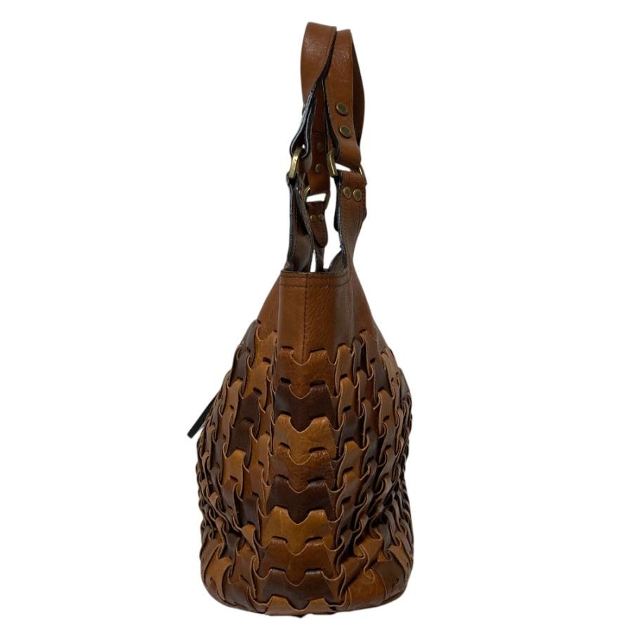 良品 MULBERRY マルベリー レザー メモ帳 カバー ノート ブラウン メンズ レディース 古着 中古 USED Mulberry - 良品 MULBERRY マルベリー レザー メモ帳 カバー ノート