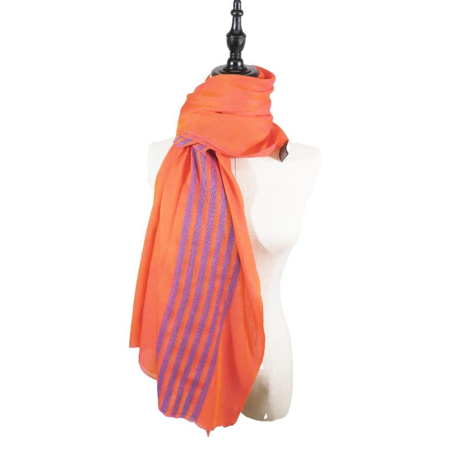 HERMES（エルメス） 美品 カシミヤ シルク カシシル 大判