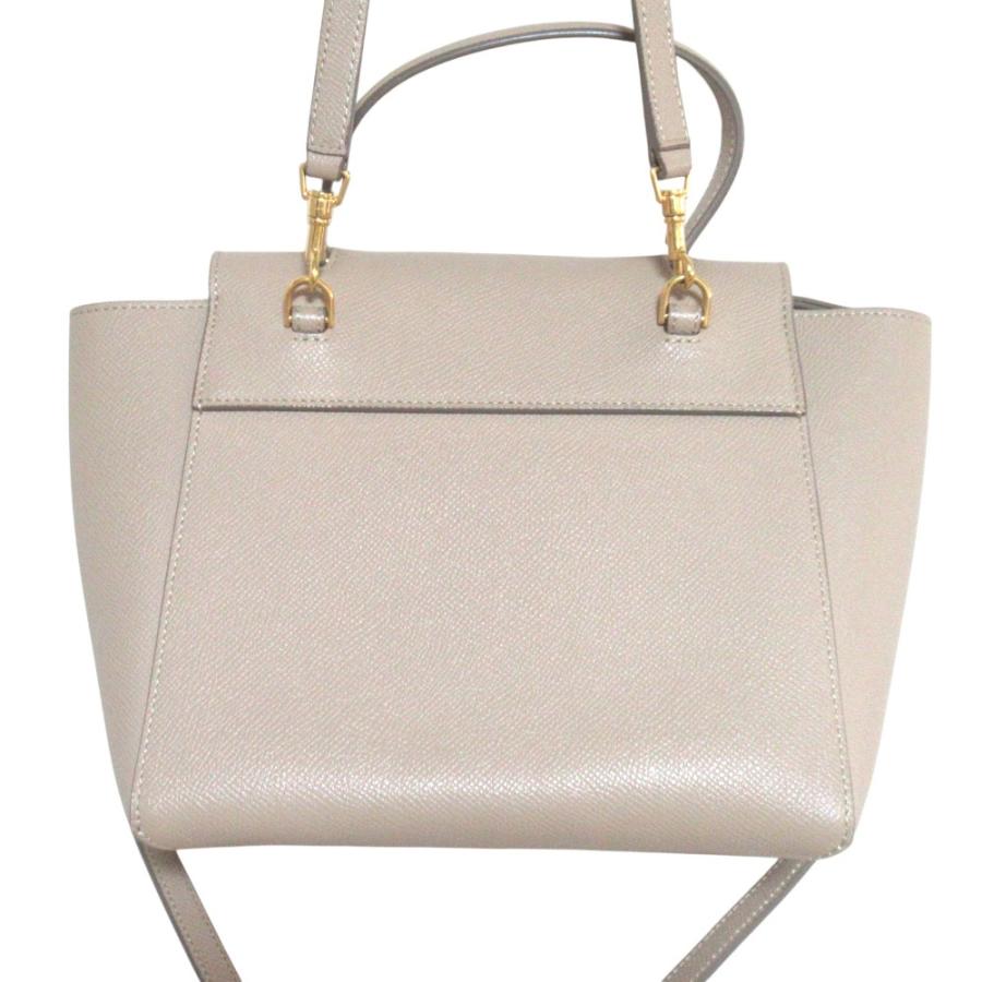 美品 CELINE セリーヌ ベルトバッグ ナノ 2WAY ハンドバッグ ショルダーバッグ グレージュ レディース 古着 中古 USED CELINE（セリーヌ） 美品 ベルトバッグ ナノ 2WAY ハンドバッグ