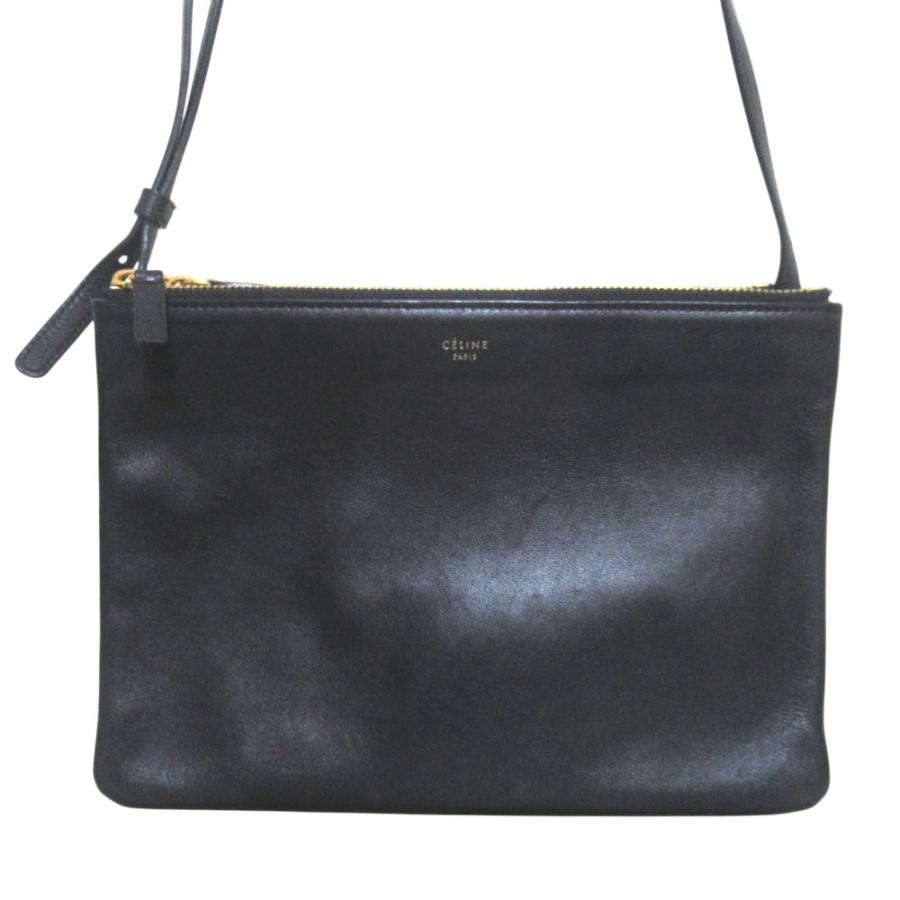 CELINE（セリーヌ） 美品 フィービー期 トリオ ラージ ショルダー 