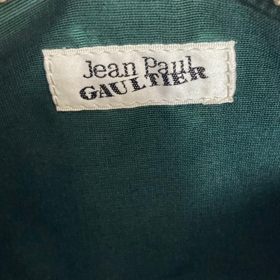 良品 Jean Paul GAULTIER ジャンポールゴルチエ フロントロゴポケット ショルダーバッグ レッド系×ブラック レディース 古着 中古 USED Jean Paul Gaultier（ジャンポール・ゴルチエ） 良品 フロントロゴ