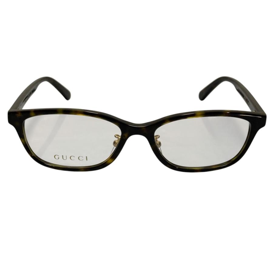 新品同様 GUCCI グッチ べっ甲柄 眼鏡 メガネフレーム GG0931OJ マーブルブラウン 仮レンズ レディース 古着 中古 USED GUCCI（グッチ） 新品同様 べっ甲柄 眼鏡 メガネフレーム GG0931OJ