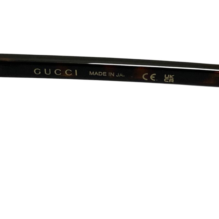新品同様 GUCCI グッチ べっ甲柄 眼鏡 メガネフレーム GG0931OJ マーブルブラウン 仮レンズ レディース 古着 中古 USED GUCCI（グッチ） 新品同様 べっ甲柄 眼鏡 メガネフレーム GG0931OJ
