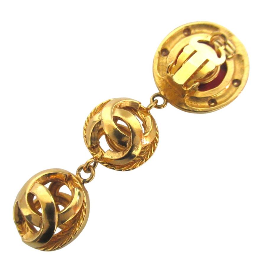 CHANEL（シャネル） 良品 ヴィンテージ ココマーク グリポア 3連 