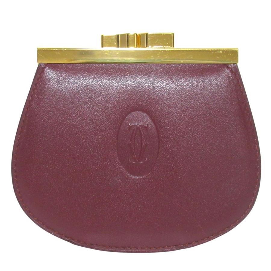 Cartier（カルティエ） 良品 マストライン がま口 コインケース 財布 
