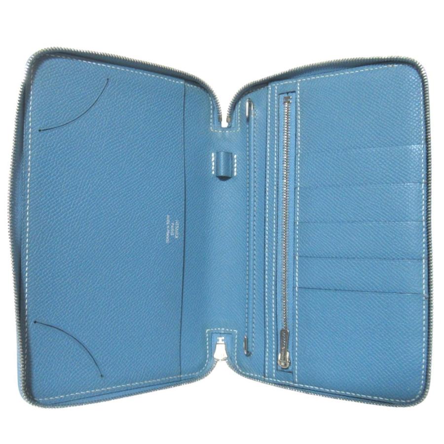 HERMES（エルメス） 良品 ヴォーエプソン アジェンダジップ ラウンド