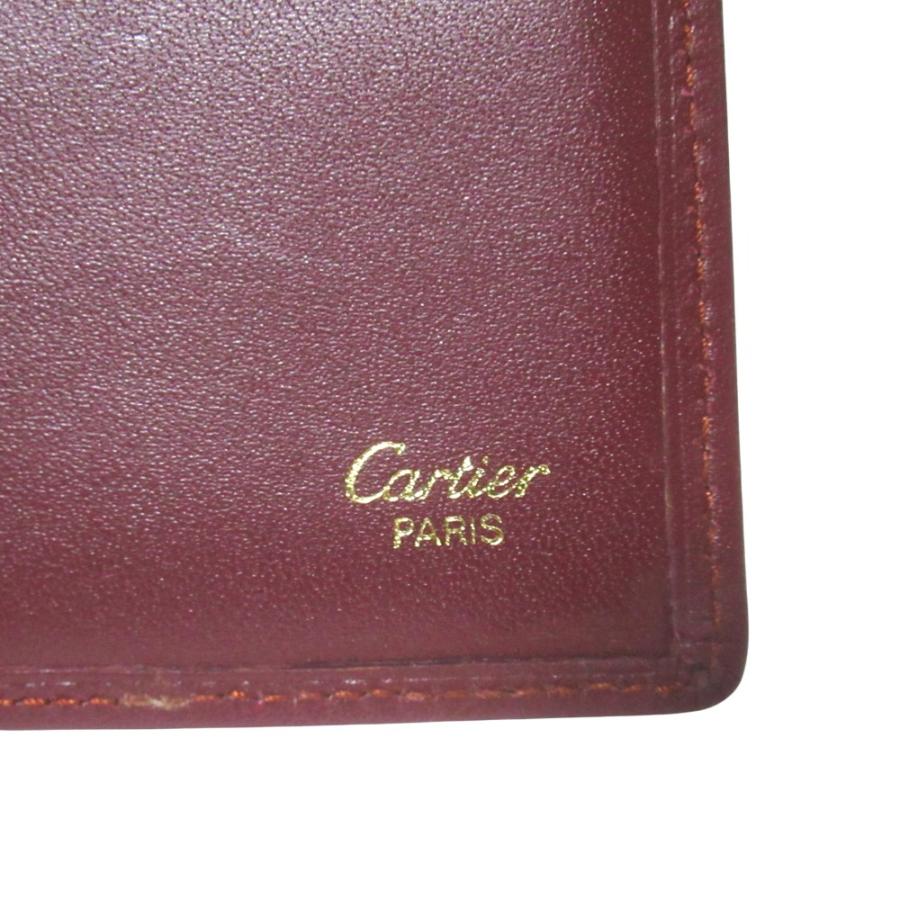 Cartier（カルティエ） 美品 マストライン 二つ折り 長財布 ロング