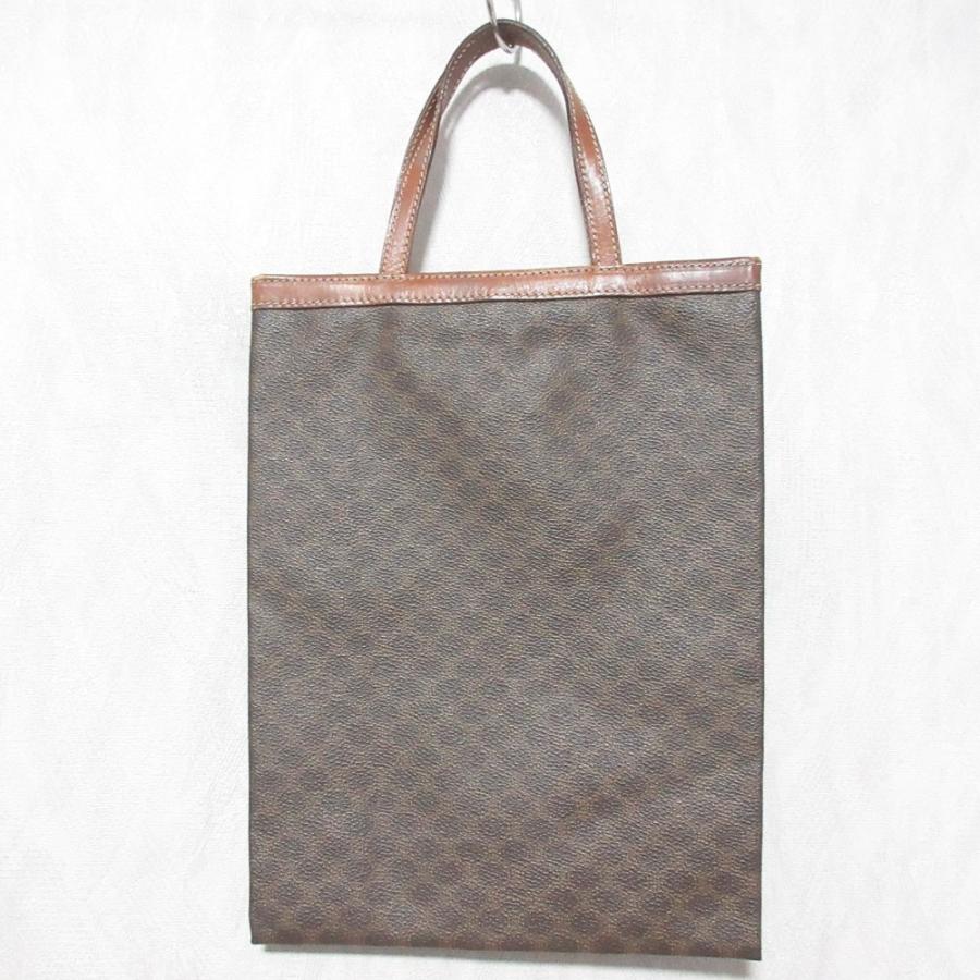 CELINE（セリーヌ） ヴィンテージ マカダム柄 ミニトートバッグ 