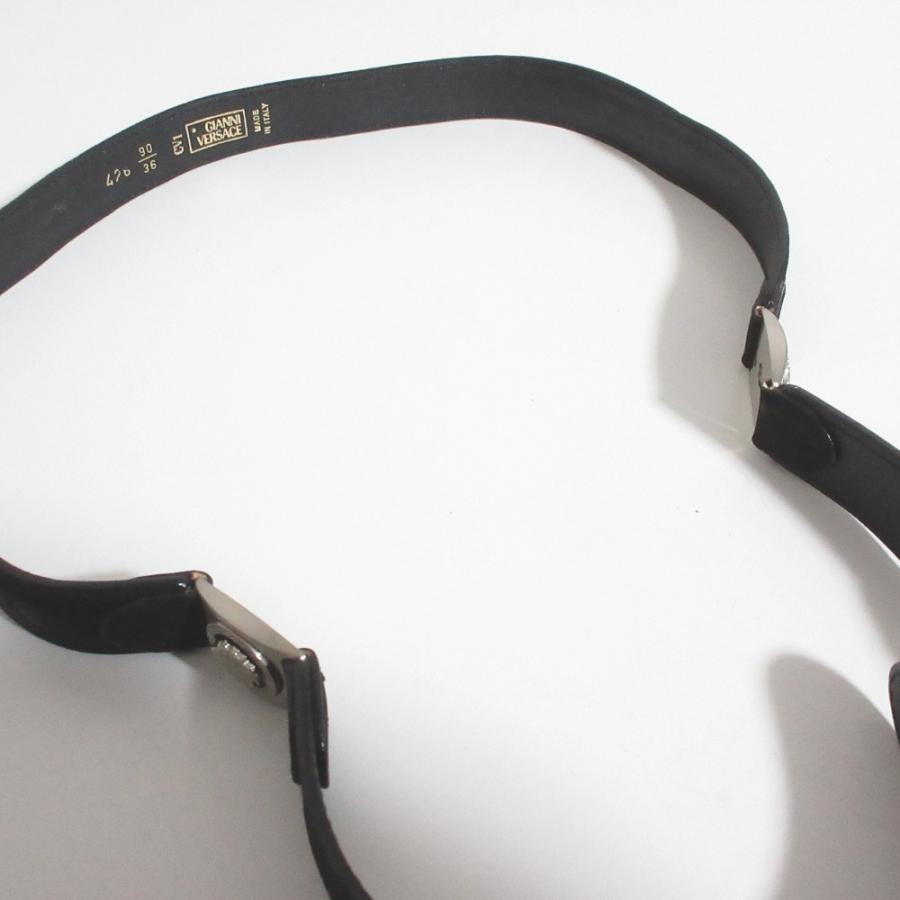 GIANNI VERSACE 美品 ジャンニヴェルサーチ メデューサ金具 ハラコ