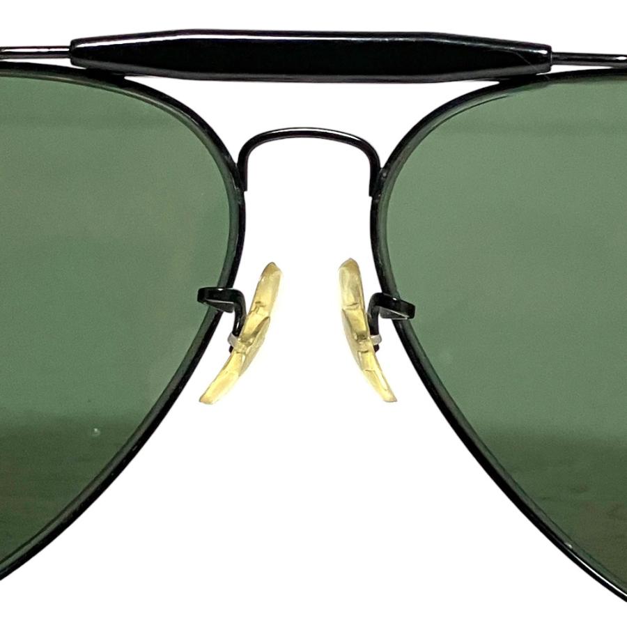 【度入り】B&L レイバン アウトドアーズマン ティアドロップ サングラス7Q8 Ray-Ban（レイバン） ヴィンテージ B&L ボシュロム 度なし