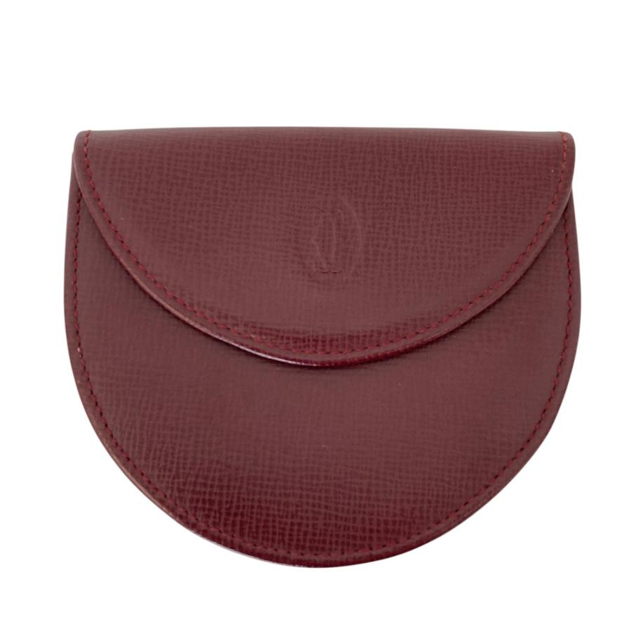 Cartier（カルティエ） 新品同様 マストライン コインケース ボルドー