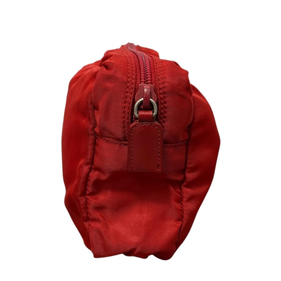 PRADA（プラダ） 良品 トライアングルロゴプレート ナイロン ポーチ