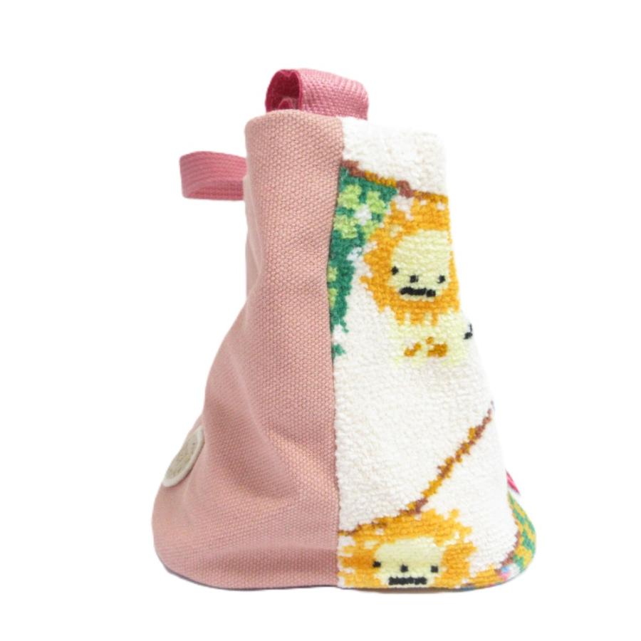 美品　フェイラー　バーニーズニューヨーク　ベビーカーポーチ feiler（フェイラー） 良品 バーニーズニューヨーク コラボ ライオン柄