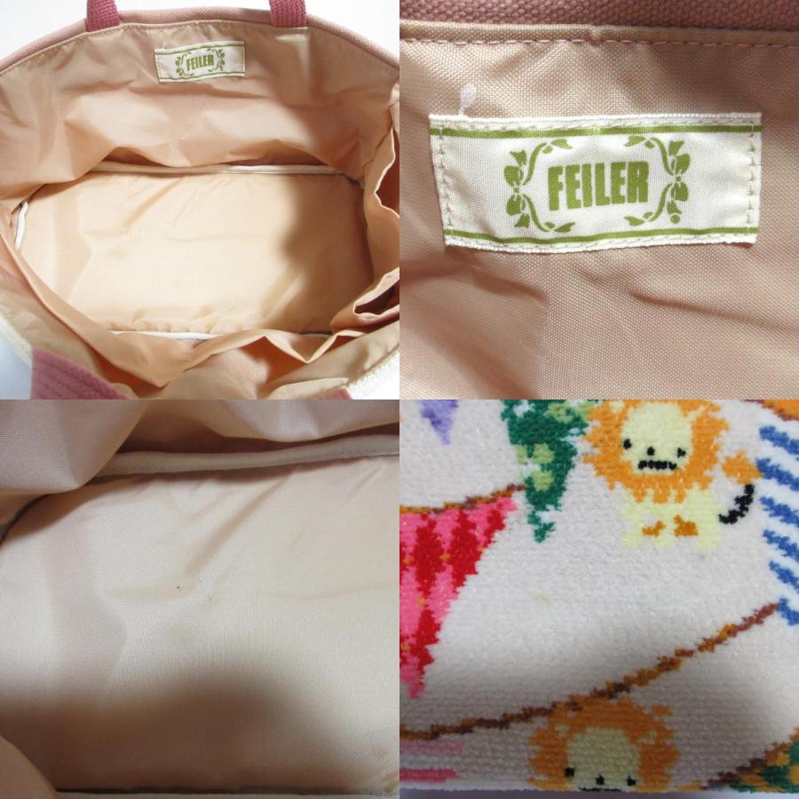 feiler（フェイラー） 良品 バーニーズニューヨーク コラボ ライオン柄
