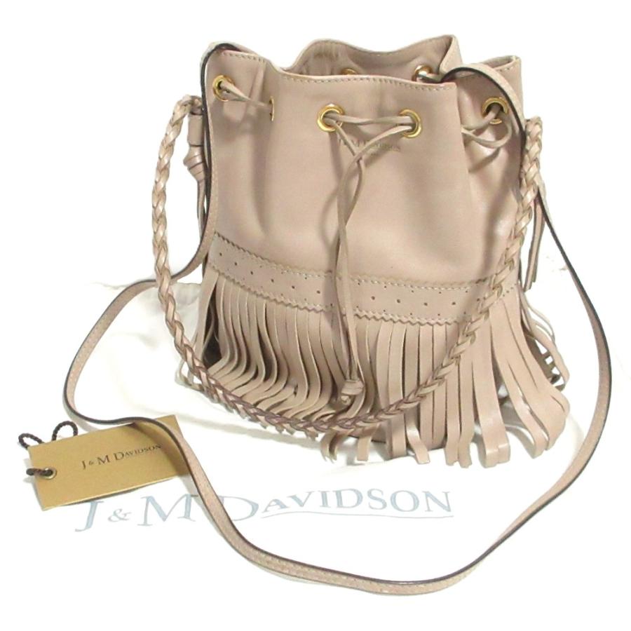 J&M DAVIDSON カーニバル ハンドバッグ 2way シャンパンゴールド J&M Davidson（J＆Mデヴィッドソン） 良品 ジェイアンドエムデヴィッド