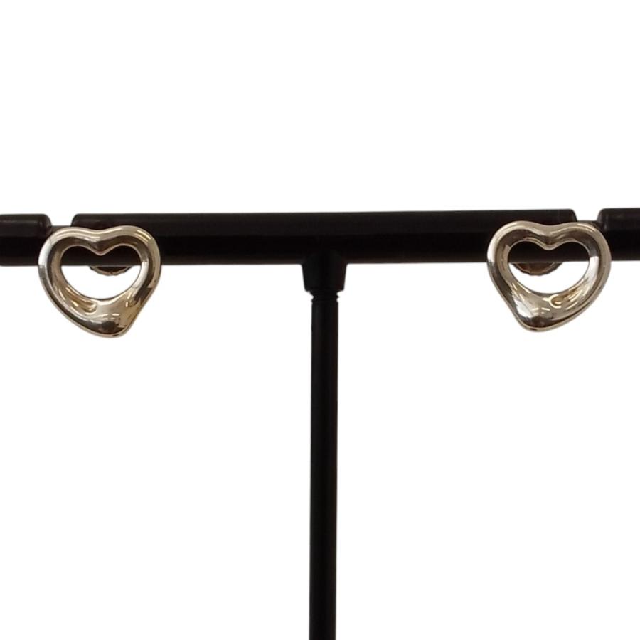 TIFFANY&Co.（ティファニー） 良品 オープンハート スタッドピアス 925