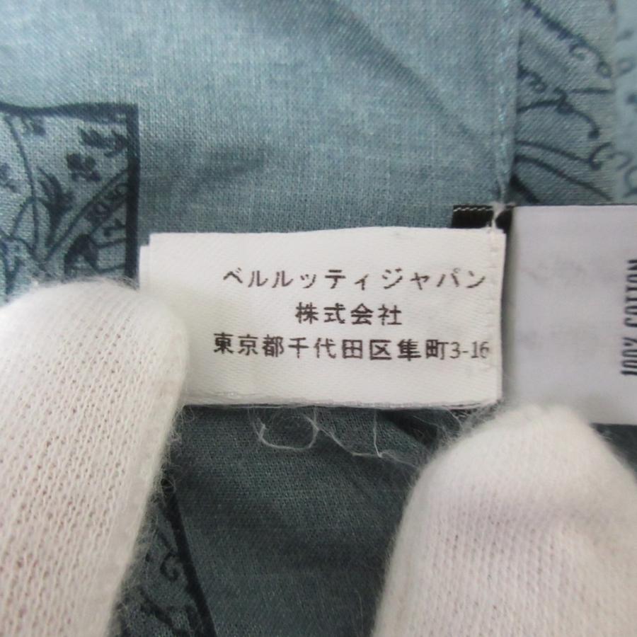 Berluti（ベルルッティ） カリグラフィー コットン ハンカチーフ