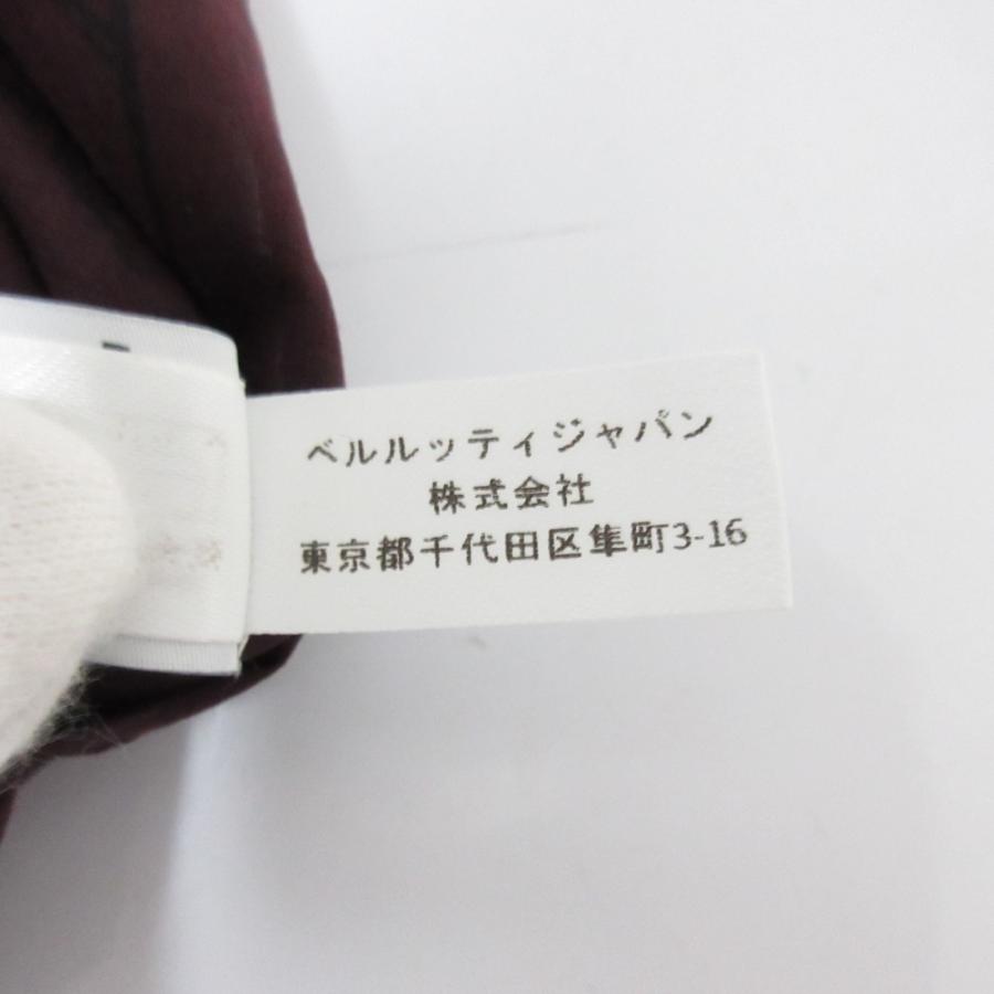 Berluti（ベルルッティ） 美品 カリグラフィー コットン ハンカチーフ