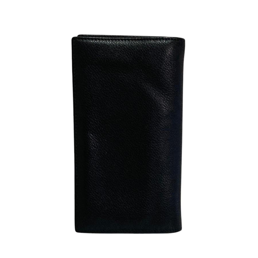 GIORGIO ARMANI 良品 ジョルジオアルマーニ レザー 二つ折り 長財布