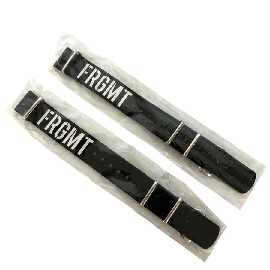 未使用 フラグメントデザイン AW BAND NATO TYPE STRAP SET アップルウォッチ バンド ストラップ セット 時計ベルト ブラック メンズ 古着 中古 USED fragment design（フラグメントデザイン） 未使用 AW BAND NATO TYPE