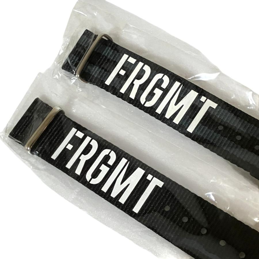 未使用 フラグメントデザイン AW BAND NATO TYPE STRAP SET アップルウォッチ バンド ストラップ セット 時計ベルト ブラック メンズ 古着 中古 USED fragment design（フラグメントデザイン） 未使用 AW BAND NATO TYPE