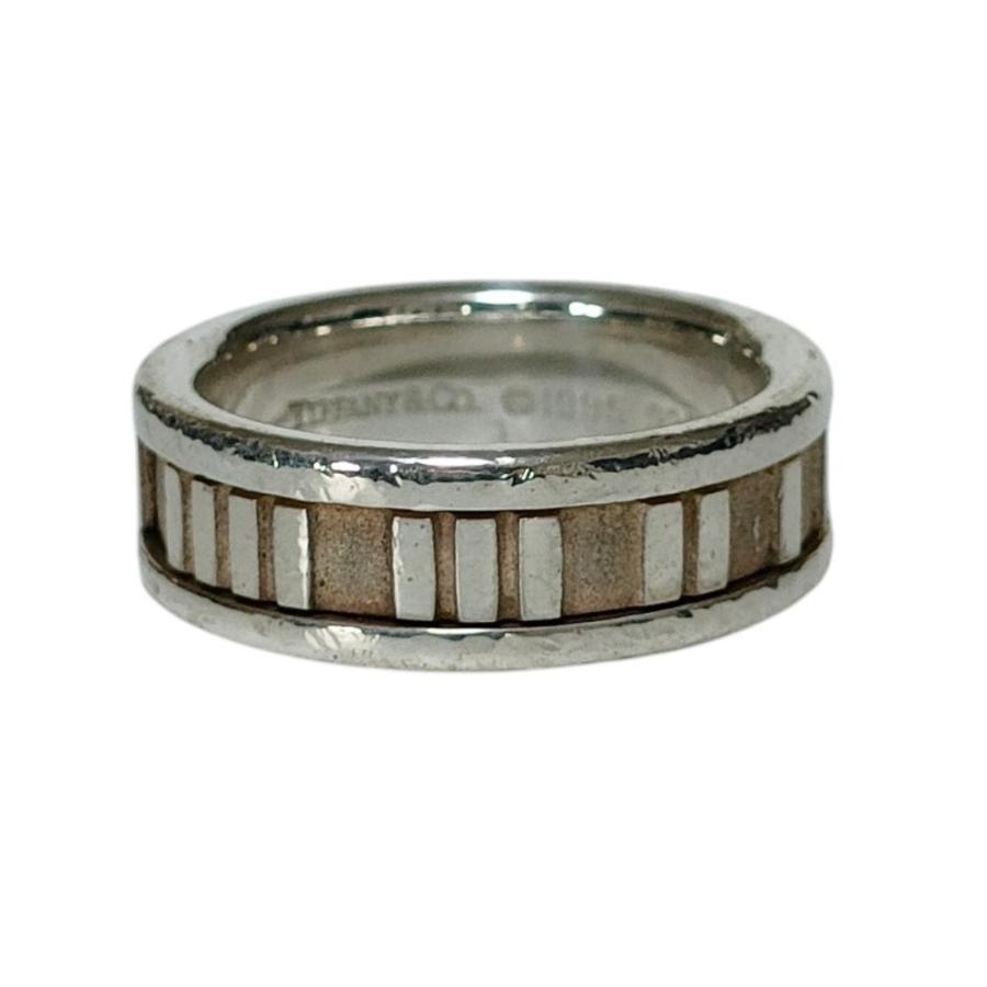 9号Tiffany ナロー アトラスリング Silver925 TIFFANY&Co.（ティファニー） 良品 TIFFANY&Co 925 アトラス ナロー