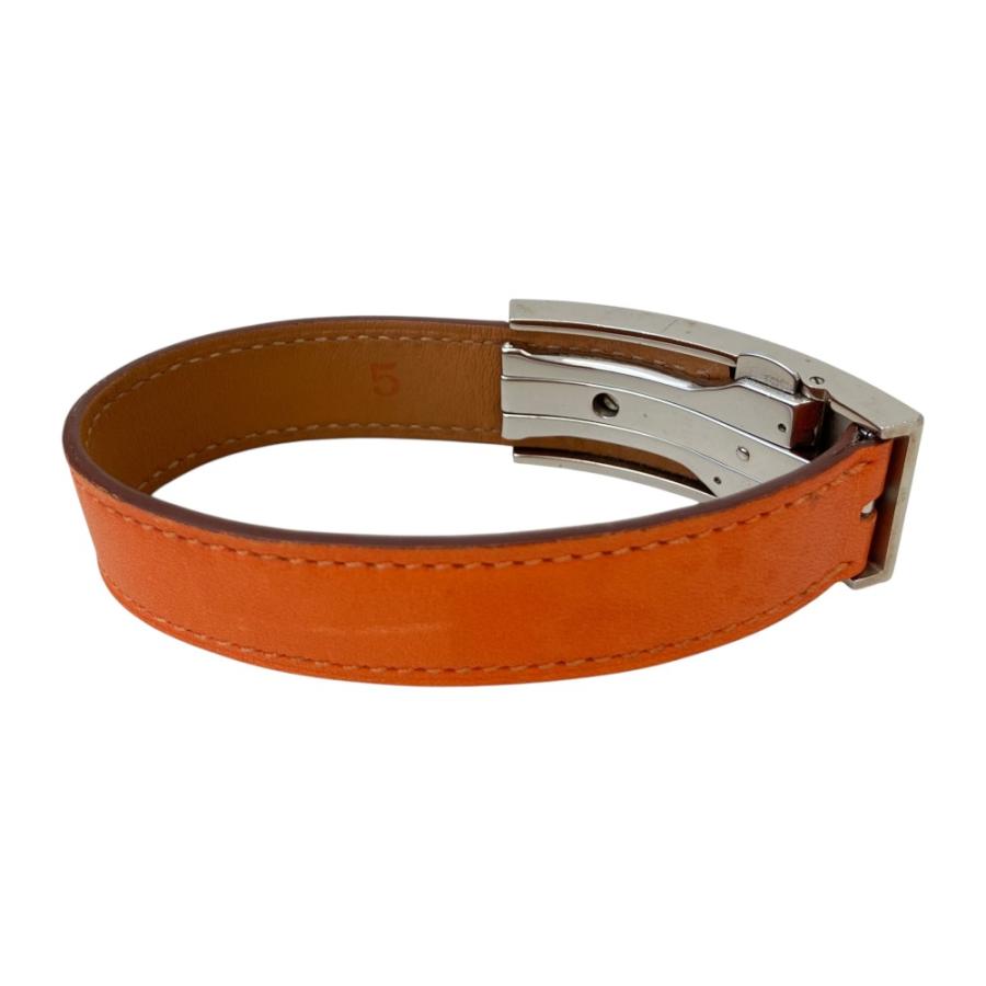 HERMES（エルメス） 良品 プスプス バックル レザー ブレスレット