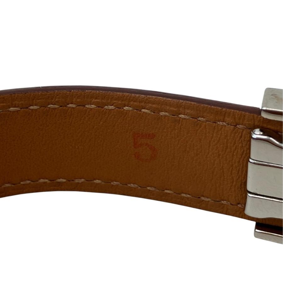 HERMES（エルメス） 良品 プスプス バックル レザー ブレスレット