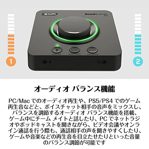 【最終値下げ】 Sound Blaster X4 光デジタル入力 オーディオ バランス機能 マルチチャンネル USB DAC SB-X-4 【2234766379】(11781円)