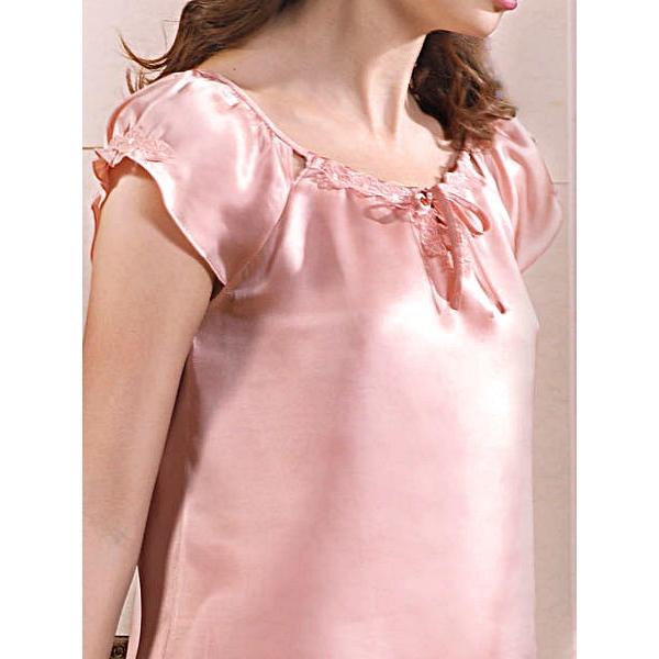 ◎未使用 ミラショーン シルク キルティング ガウン✨絹✨SILK 未使用