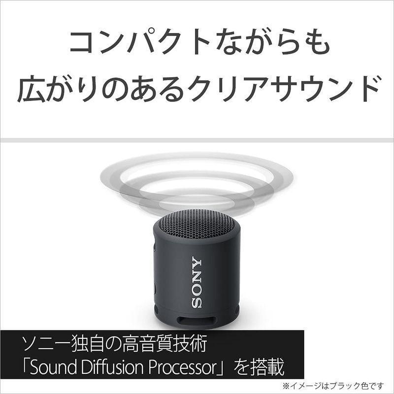 ソニー ポータブルスピーカー SRS-XB13 BC ブラック 2021年モデル 防水・防塵IP6 バッテリー駆動最大16時間（英語説明書あり）[並行輸入品]｜kigoshoji｜12