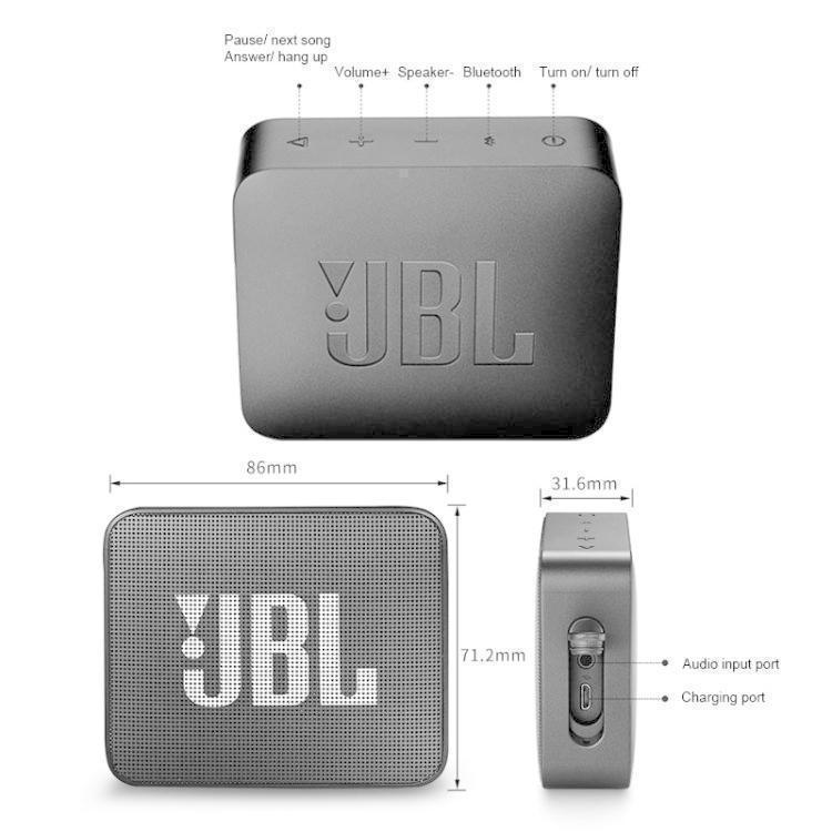 JBL GO2 Bluetooth スピーカー ワイヤレス 本体 IPX7防水 ポータブル [並行輸入品] （英語説明書あり）高音質｜kigoshoji｜09