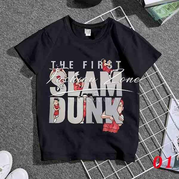 送料無料◆2023新品 子供/大人用 SLAM DUNK(スラムダンク) 柔らかい 半袖 Tシャツ 大人気 キャラクターグッズ　アニメ 痛服 可愛い 通気 吸汗｜kigoshoji｜02