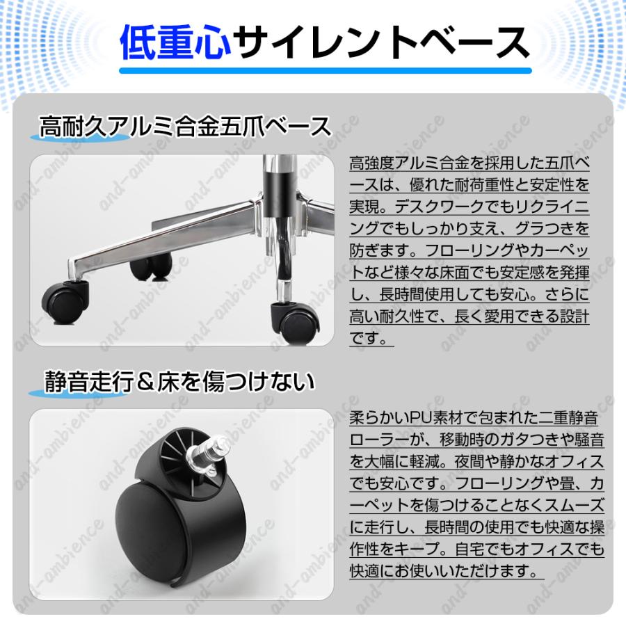 オフィスチェア 9Dアーム 8Dヘッドレスト 椅子 デスクチェア 人間工学