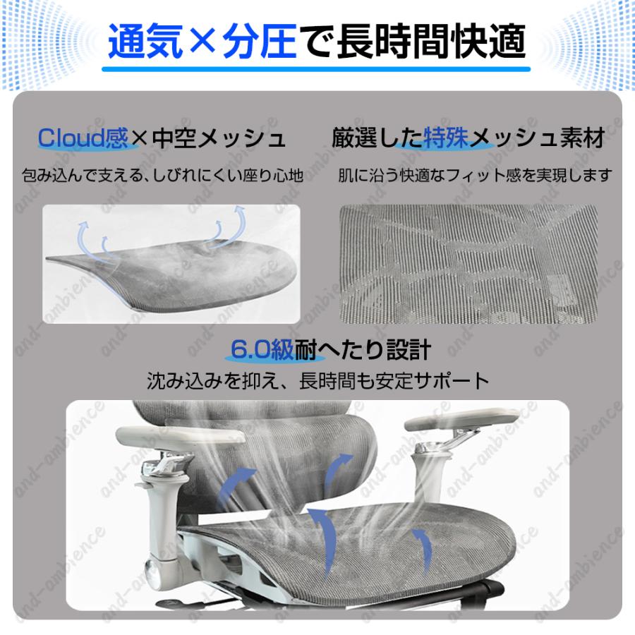 オフィスチェア 9Dアーム 8Dヘッドレスト 椅子 デスクチェア 人間工学