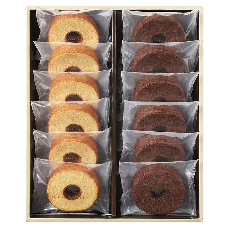キハチ 2022 父の日 御中元 お中元 スイーツ ギフト お菓子 焼き菓子 洋菓子 詰合わせ 内祝い お返し 引菓子 ブライダル キハチ バームクーヘン 12個入|キハチオンラインショップ|01