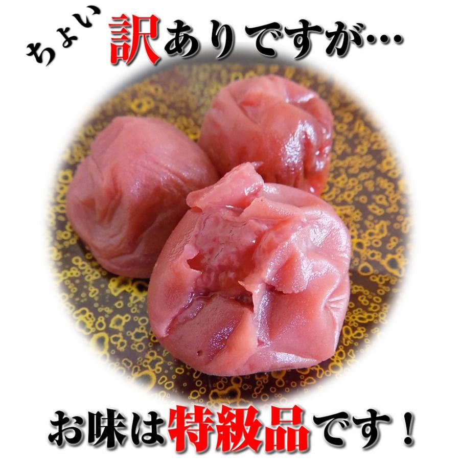 梅干し ちょい訳あり 紀州南高梅 しそ漬け 330g×2パック 大感謝価格