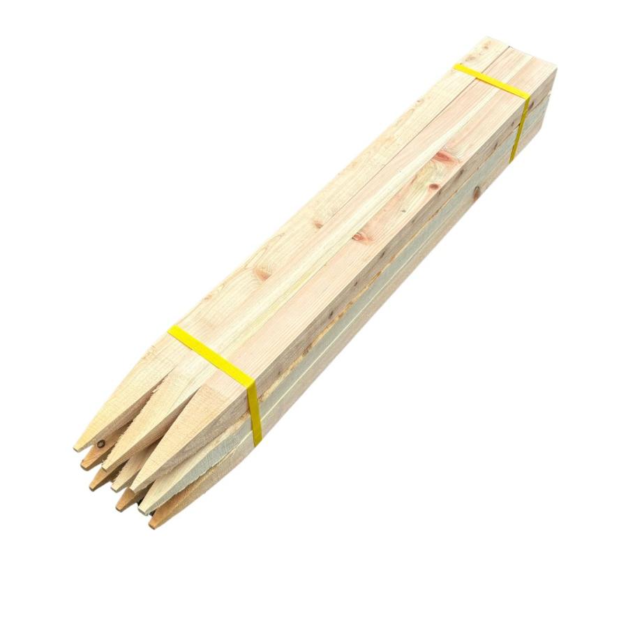 測量杭 木杭 1000×45×45mm 144本 桧 面取り有り ο 角 角杭 木製 測量杭 木杭 1000×45×45mm 144本 桧 面取り有り ο 角 角杭 木製
