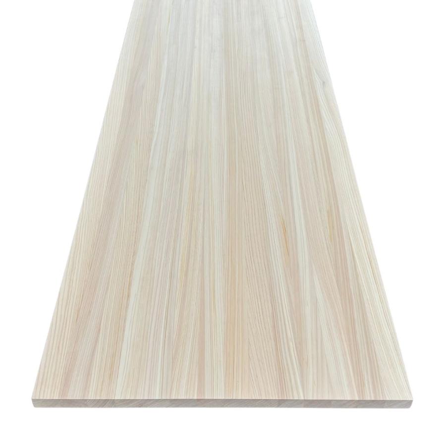 桧 集成材 幅はぎ材 一方無節 カウンター 天板 1900×25×610mm : 木一筋