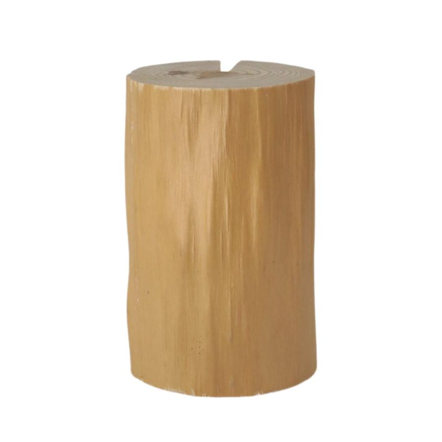 丸太 輪切り 台 ディスプレイ 絞り丸太 杉 高さ15cm 直径9cm ο 工作