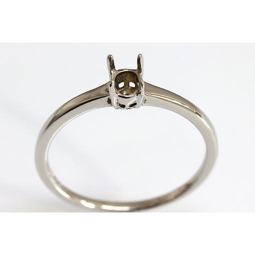 nt62【オーバル4ミリ×3ミリ】リング空枠 : ジュエリーキホウ - 通販