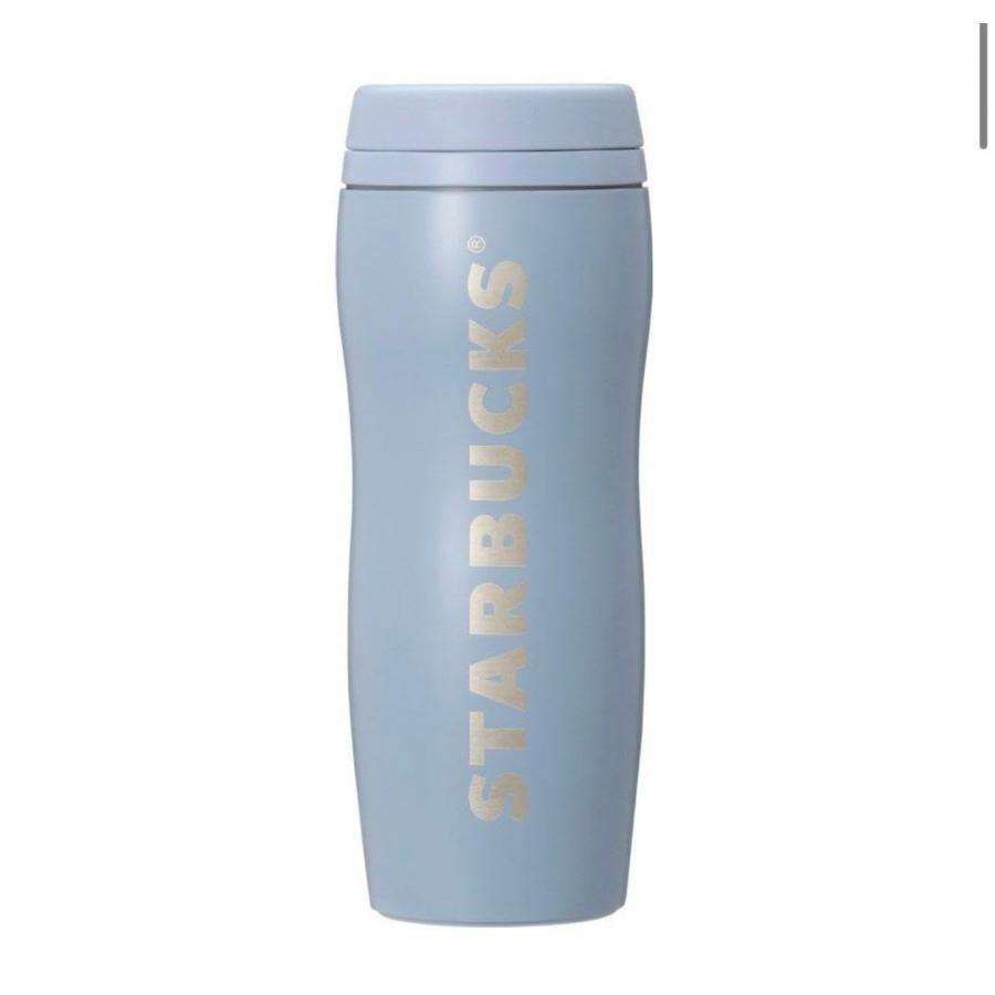 スターバックス カーヴドステンレスボトル ブルーグレー 355ml