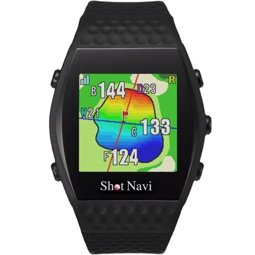 【未使用】ShotNavi INFINITY M10 GPSゴルフナビ ShotNavi INFINITY(ショットナビ) BK 最新GPSチップ「M10」 グリーン