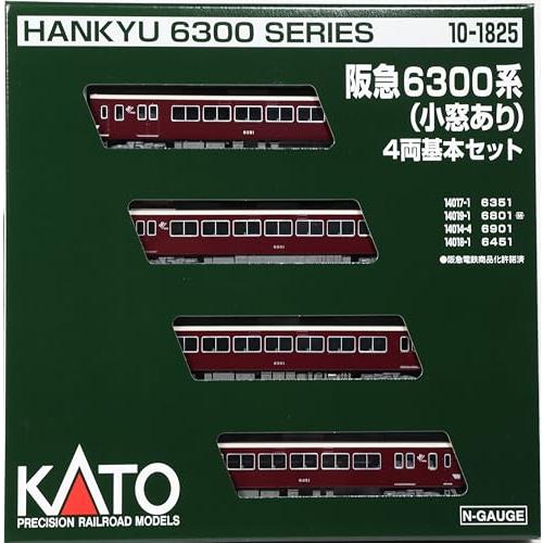 カトー(KATO) Nゲージ 阪急6300系 小窓あり 4両基本セット 10-1825 鉄道模型 電車｜kiholdings｜02