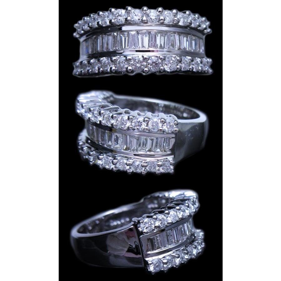 豪華すぎるラウンドブリリアントカット＆テーパーバゲットカット天然  