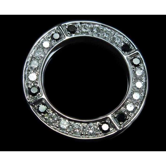 ブラックダイヤモンド0.379ct＆ダイヤモンド0.795ct 合計1.174ct 