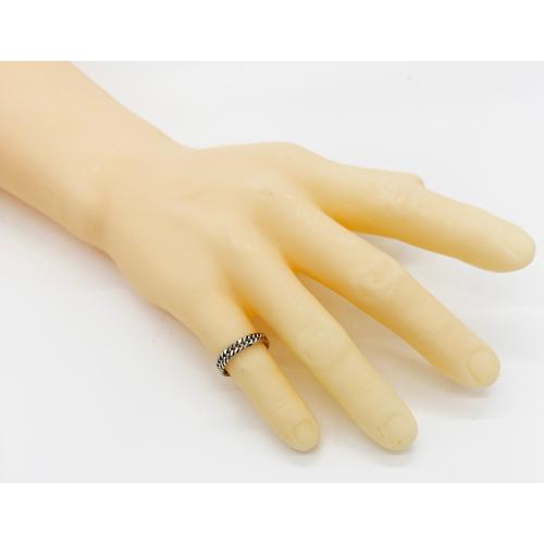 新品 プラチナ Pt850 6面ダブルカット 喜平 きへい 幅4.2mm プラチナ無垢 手作り ワイド リング 指輪 #12の画像