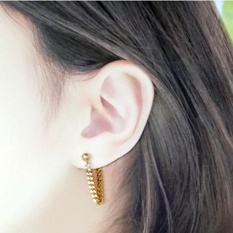 K18 喜平 きへい チェーン 約 幅3ミリ ちょっと太め！18金イエロー