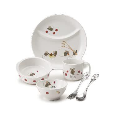 プレミア商品 Nikko ニッコー 絵本シリーズ レオ レオニ フレデリック 子供用食器 にこにこセット 送料無料 Istx Edu Ec
