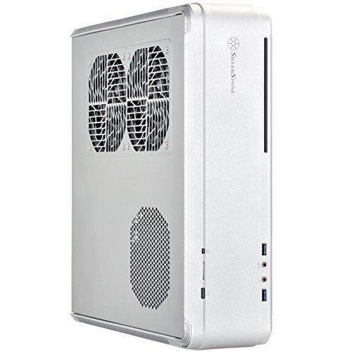 超目玉 12月 Pcケース 自作pc用 Mini Itx対応pcケース Fortressシリーズ Silverstone 縦置き 横置き対応 シルバ アルミニウム ユニボディ フレーム 休日限定 Www Ghadeergroup Com